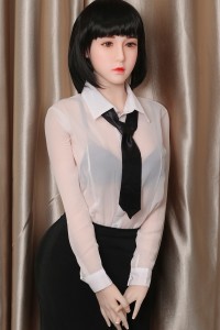 165cm Payudara Cilik Payudara Silikon Penuh Boneka Nyata Kanggo Seks Dewasa