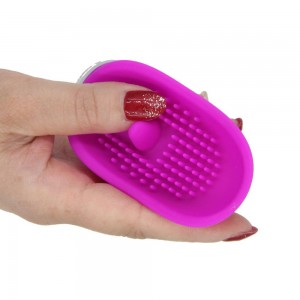 Vattentät 30 frekvens G-punkt Klitoraltunga Vibrerande Slickande Vibrator Tungamassage Masturbator