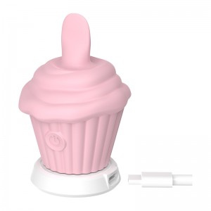 New Arrival portable massage G Spot Vibration Tongue Vibrator Massage Ice cream licking tongue vibrator