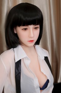 165cm Payudara Cilik Payudara Silikon Penuh Boneka Nyata Kanggo Seks Dewasa