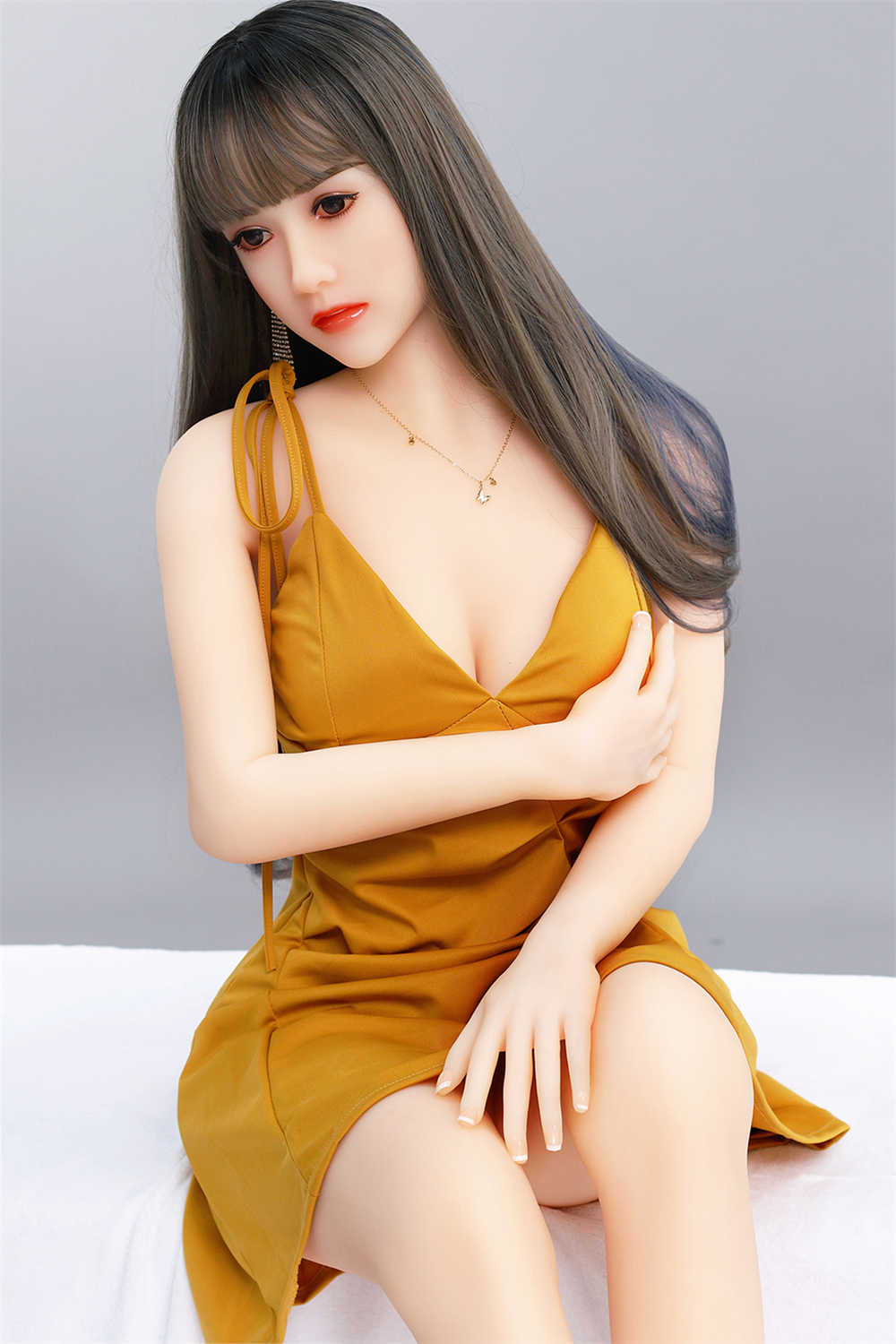 165cm Cheap Silicone Japan Small Little Breast Lifelike Sex Doll