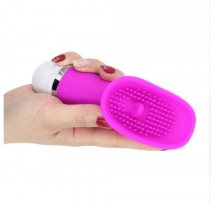 Vattentät 30 frekvens G-punkt Klitoraltunga Vibrerande Slickande Vibrator Tungamassage Masturbator