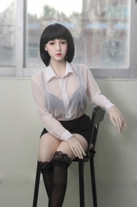 165cm Payudara Cilik Payudara Silikon Penuh Boneka Nyata Kanggo Seks Dewasa