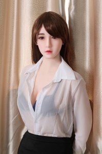 165cm Payudara Cilik Payudara Silikon Penuh Boneka Nyata Kanggo Seks Dewasa