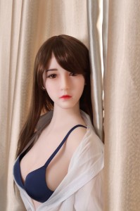 165cm Payudara Cilik Payudara Silikon Penuh Boneka Nyata Kanggo Seks Dewasa
