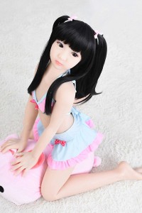 100cm Cheap Real Flat Chest Mini Sex Loli Doll