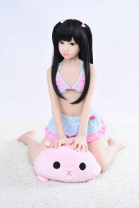 100cm Cheap Real Flat Chest Mini Sex Loli Doll