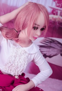 100cm Cheap Adult Flat Chest Sex Doll Mini Sexy Dolls