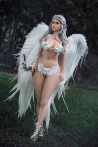 164cm Dewasa Nyata Silicone Sex Toys Boneka Seks