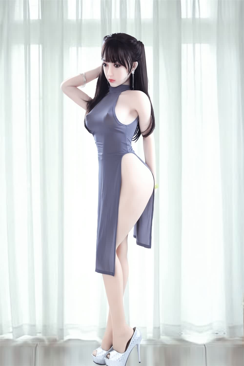 I-160cm Umzimba Ogcweleyo we-Sex ye-Sex Doll Price Big Busty Breast Boobs